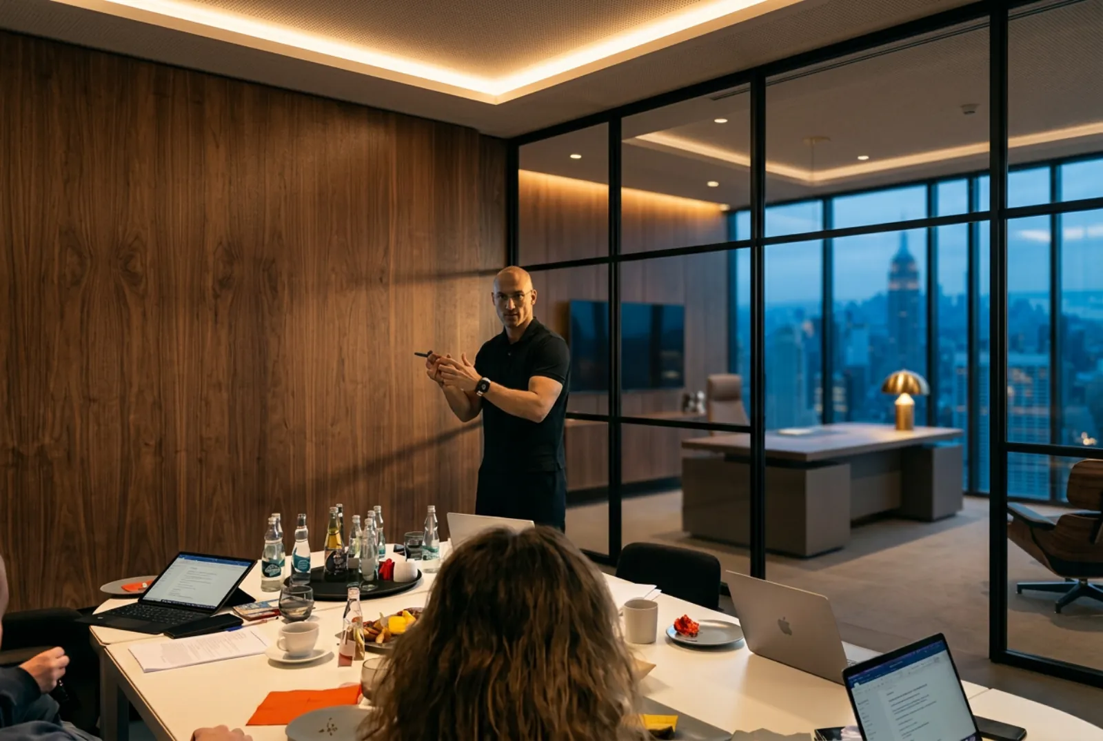The Billion Closer Mastermind live strategy session in Dubai