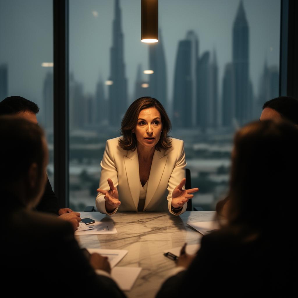 Mastermind member — entrepreneur during group session